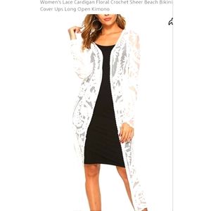 Adiva lace cover-up size XL